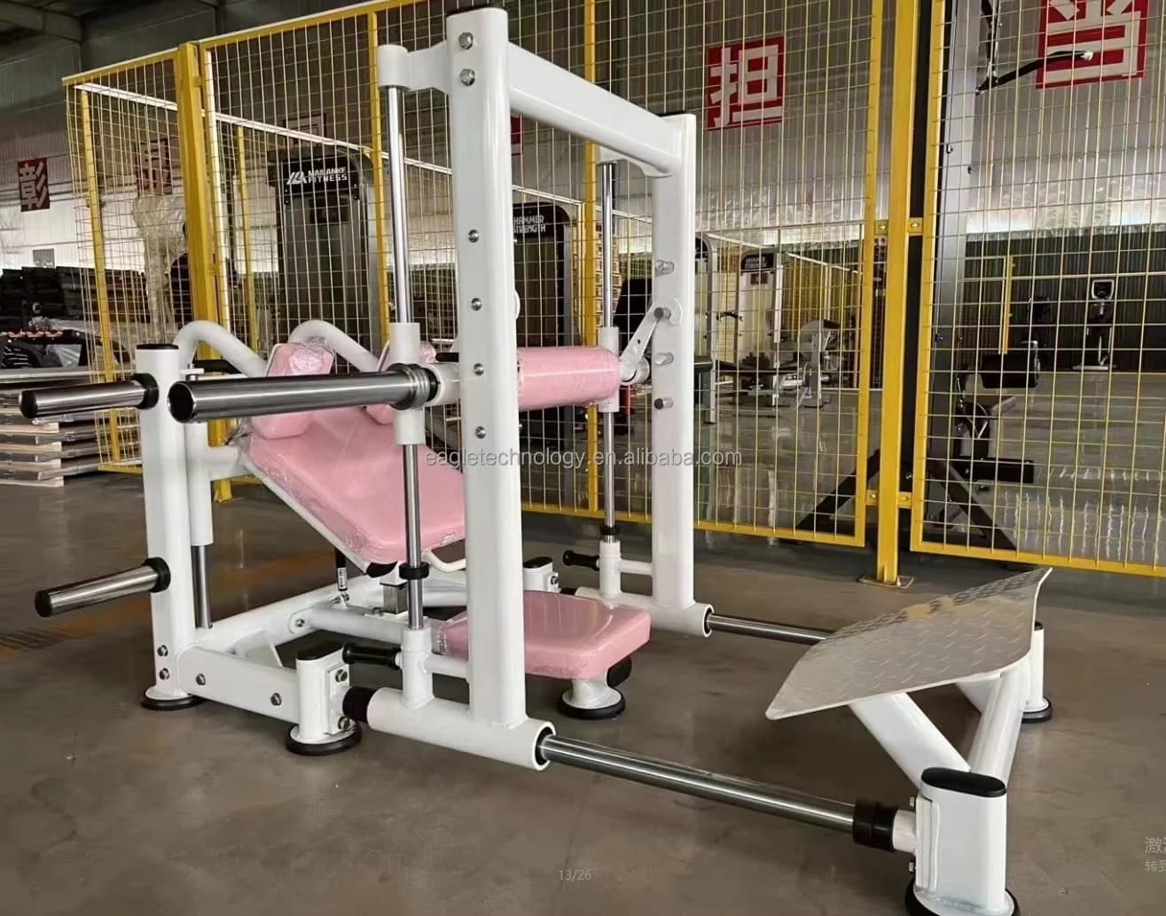 KG731 Plate Loaded Hip Thrust Machine — supplied detail view 1